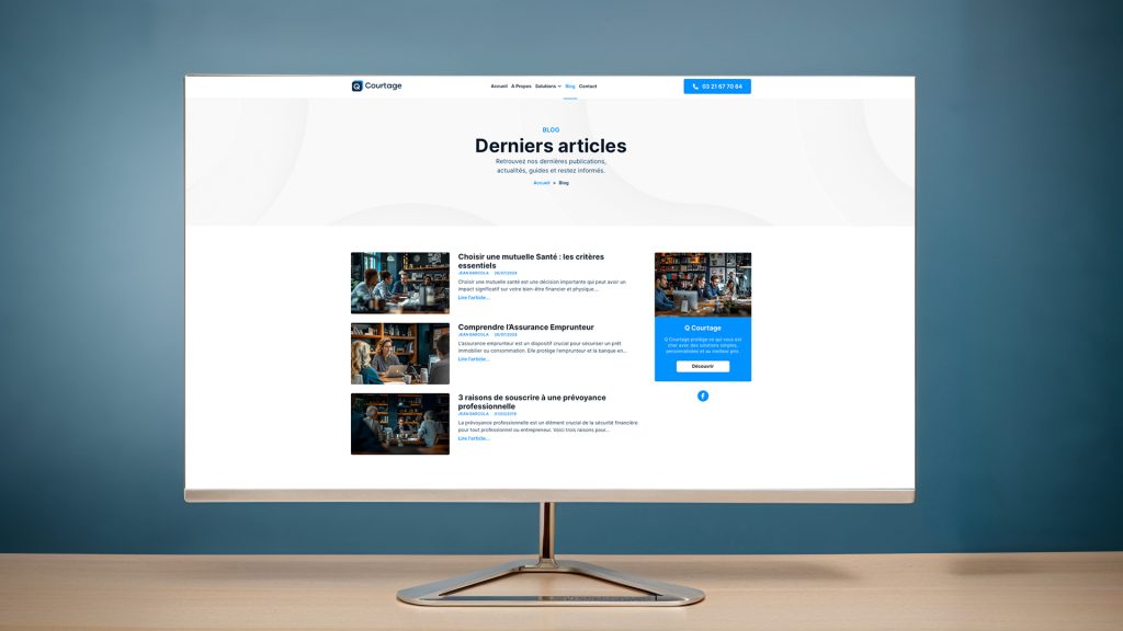 mockup blog